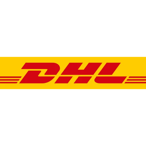 Logo de DHL, cliente de AP SMART